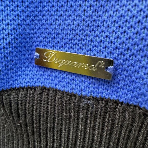 NWT DSquared2 Mens Pullover Sweater Floral Hawaiian Colorful V Neck XS - Picture 5 of 14